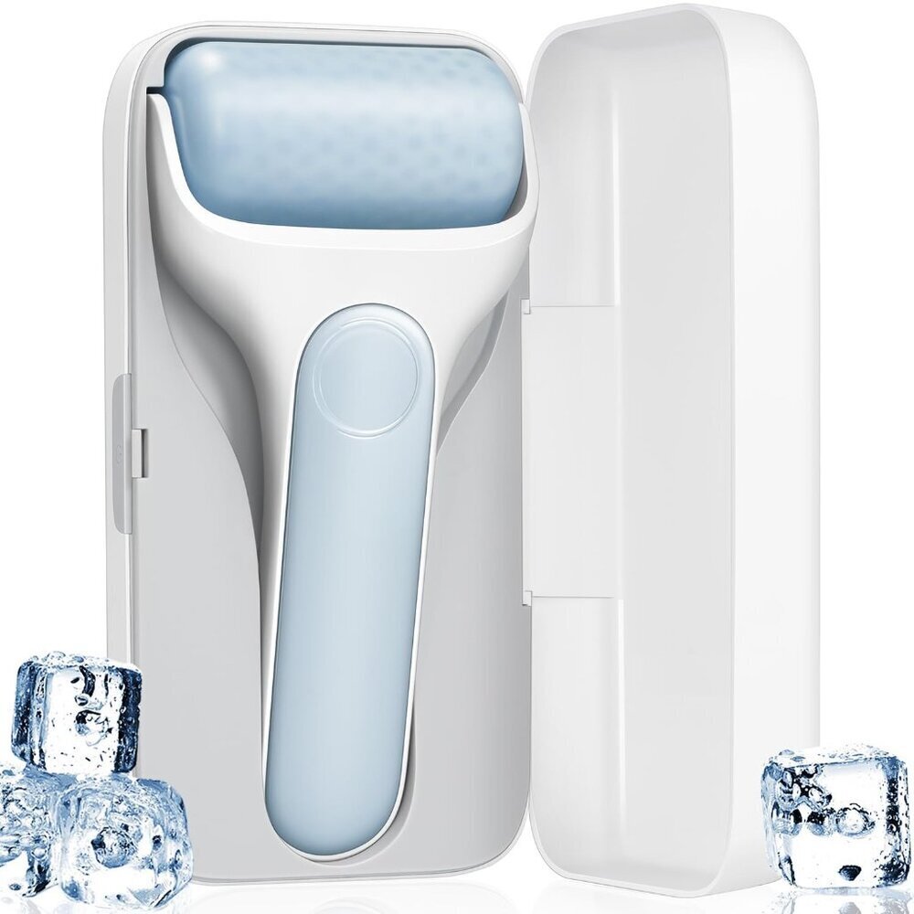 MORGLES Ice Roller for Face Premium Facial Roller Puffiness with Carry Case